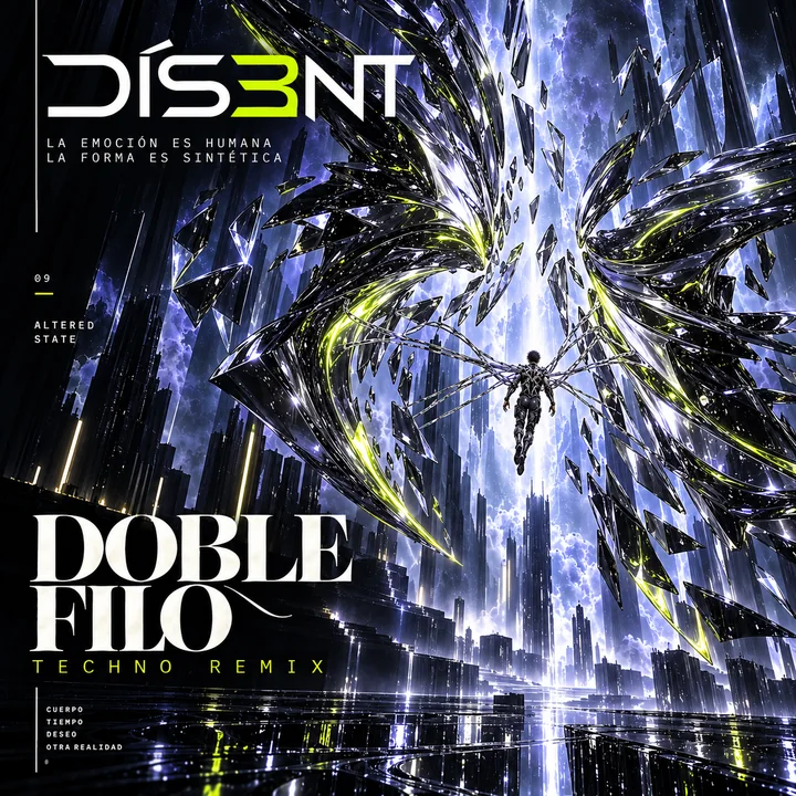 Portada de Doble filo, Techno Remix