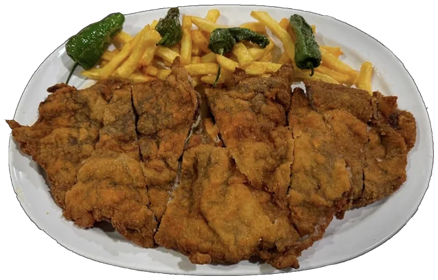 Cachopo de jamón ibérico y queso curado