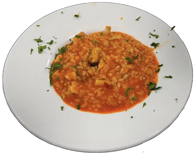 Arroz meloso de marisco