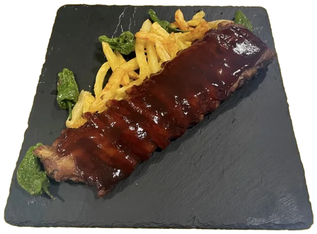Costillar de cerdo BBQ