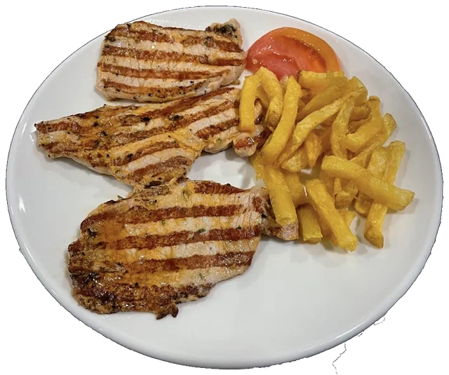 Lomo de cerdo a la parrilla